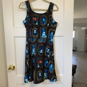 Retrolicious Haunted Portraits Dress- Med- New